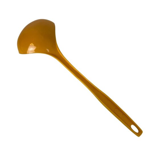 Vintage Foley Gold Plastic Soup Sauce Ladle 1980s Kitchen Serving Utensil - Picture 2 of 3
